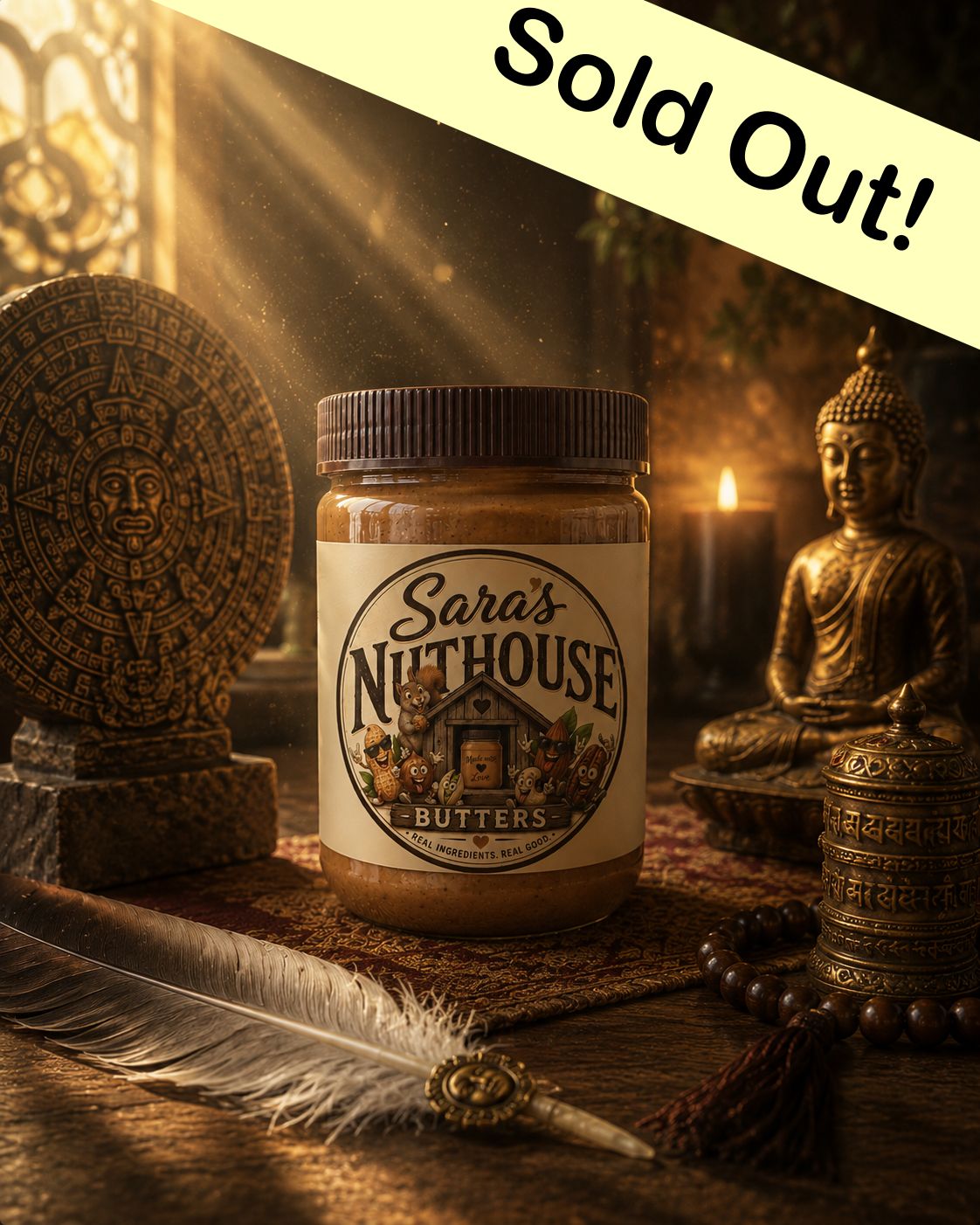 Sara's Nuthouse Butters — handcrafted nut butters